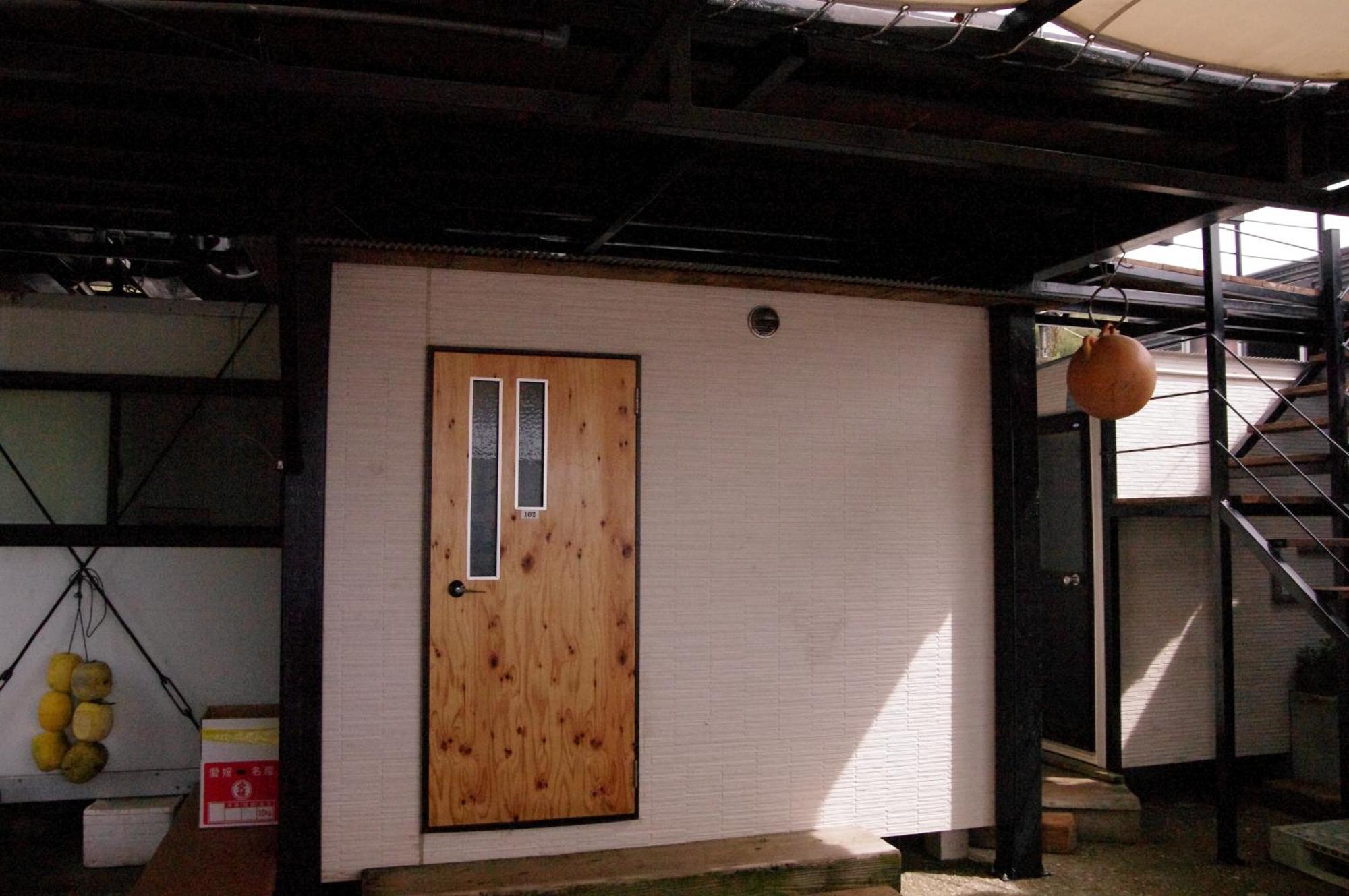 千代丸コンテナハウス Hotel Uwajima Exterior foto